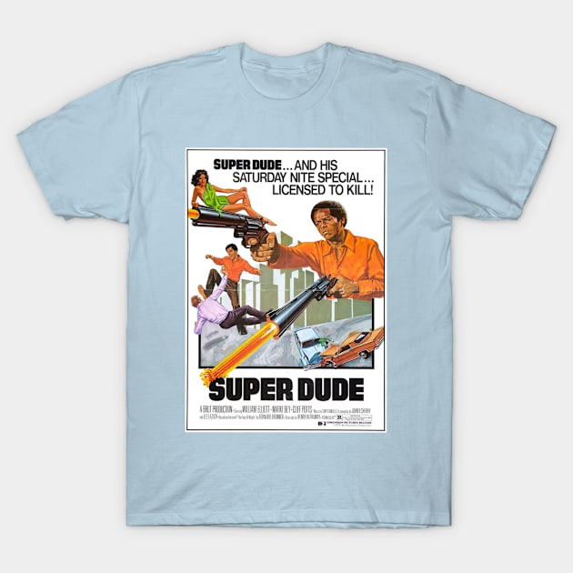 Super Dude T-Shirt by zombill